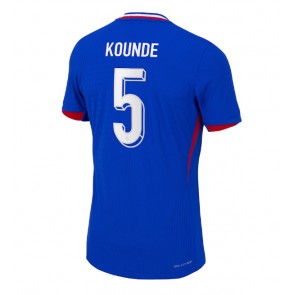 Frankrike Jules Kounde #5 Hemmatröja EM 2024 Kortärmad